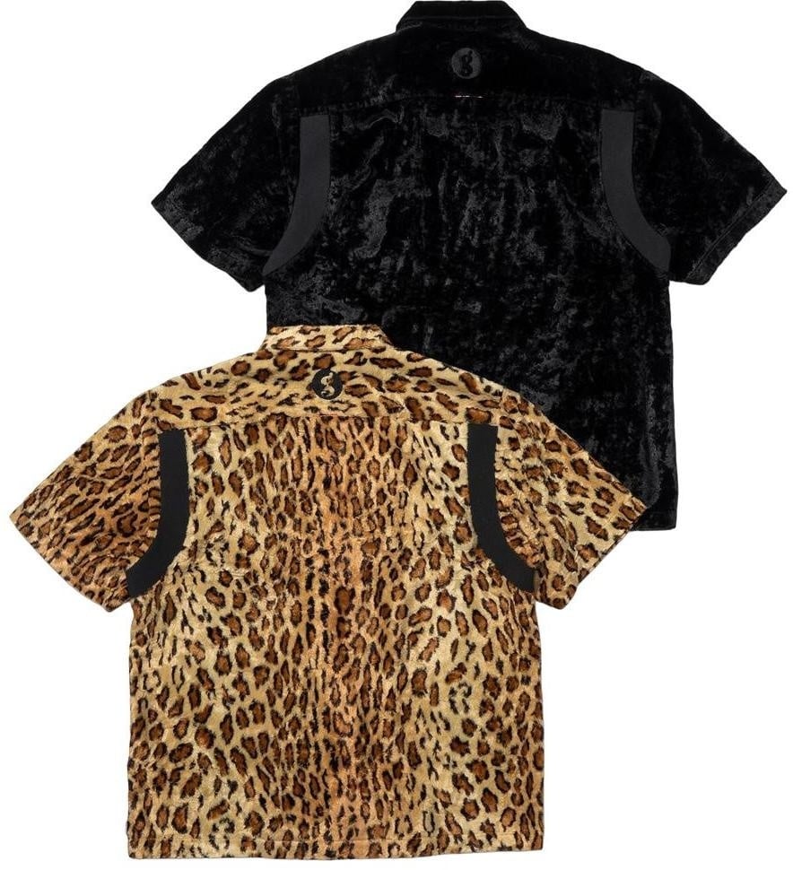 Supreme®/GOODENOUGH Crushed Rayon Pile S/S Shirt view 3